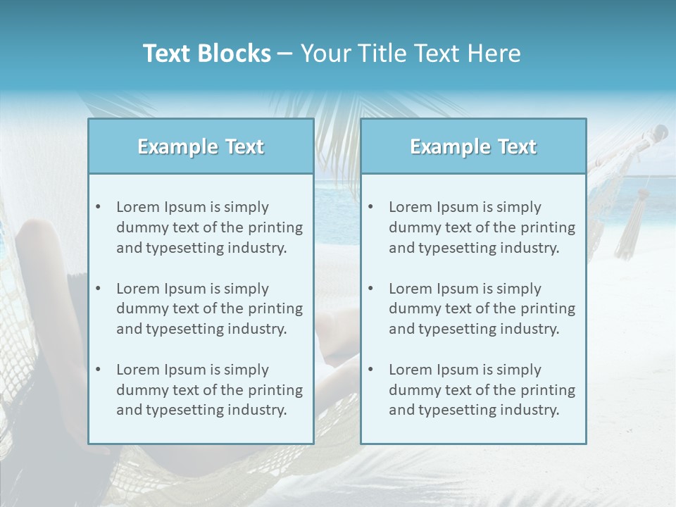 Relax Landscape Peace PowerPoint Template