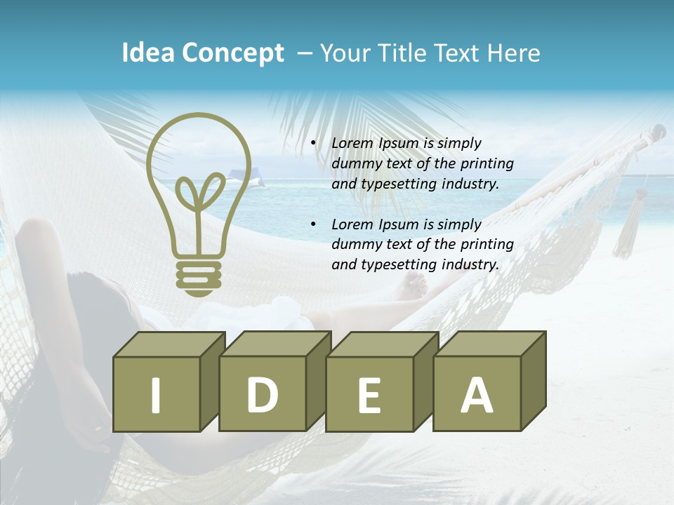 Relax Landscape Peace PowerPoint Template