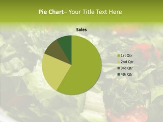 Close Fresh Food PowerPoint Template