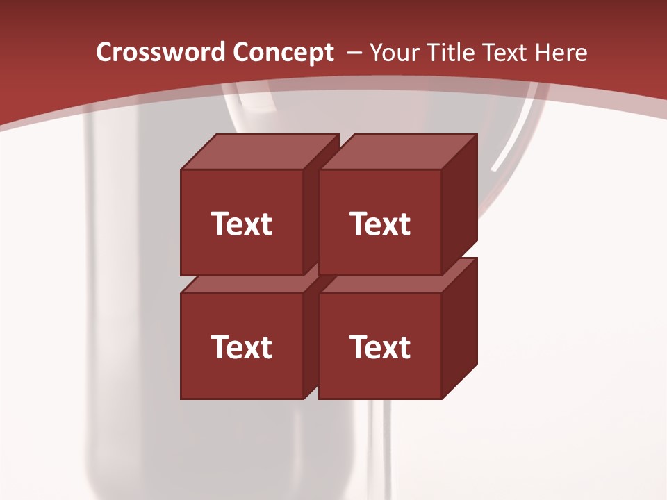 Wine Bottle Glare PowerPoint Template