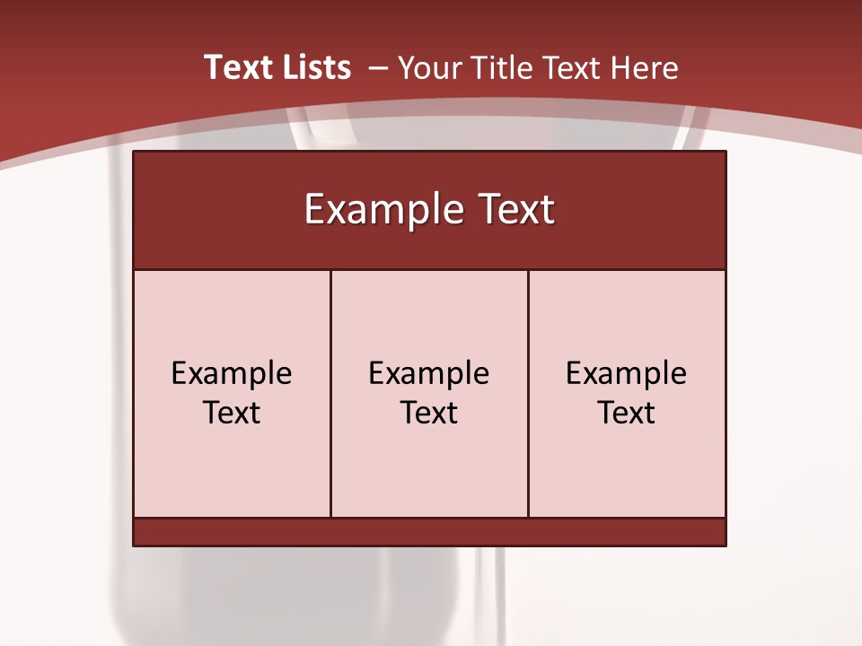 Wine Bottle Glare PowerPoint Template