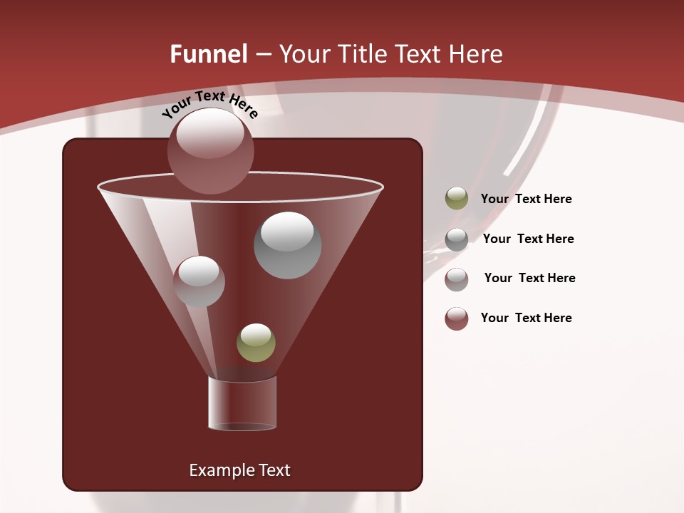 Wine Bottle Glare PowerPoint Template