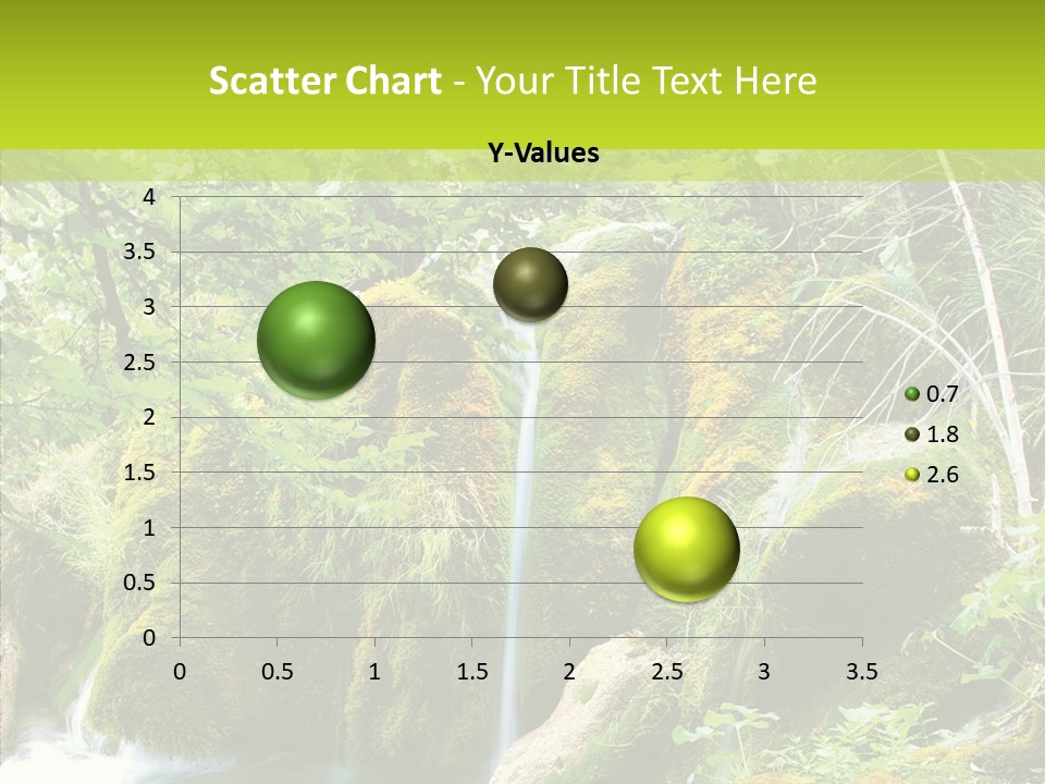 Tree Flow Rushing PowerPoint Template