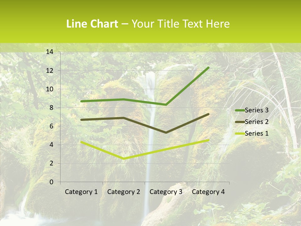 Tree Flow Rushing PowerPoint Template