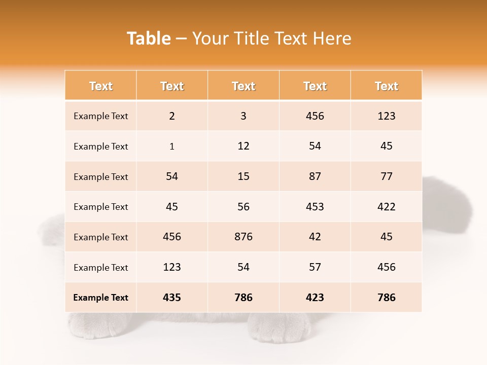 Companion Playful Carnivore PowerPoint Template