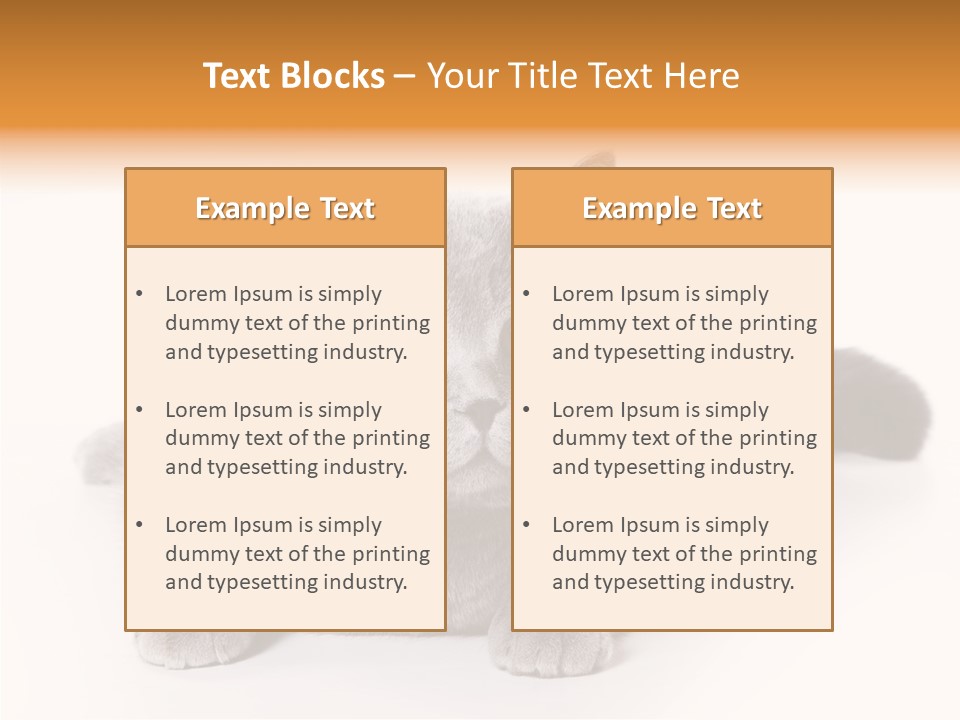 Companion Playful Carnivore PowerPoint Template