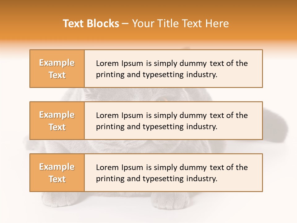 Companion Playful Carnivore PowerPoint Template