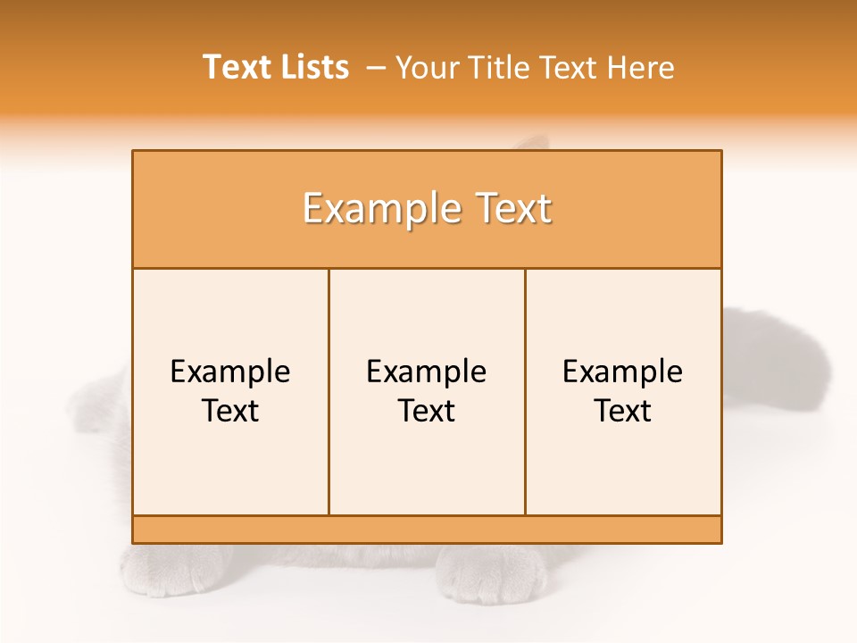 Companion Playful Carnivore PowerPoint Template