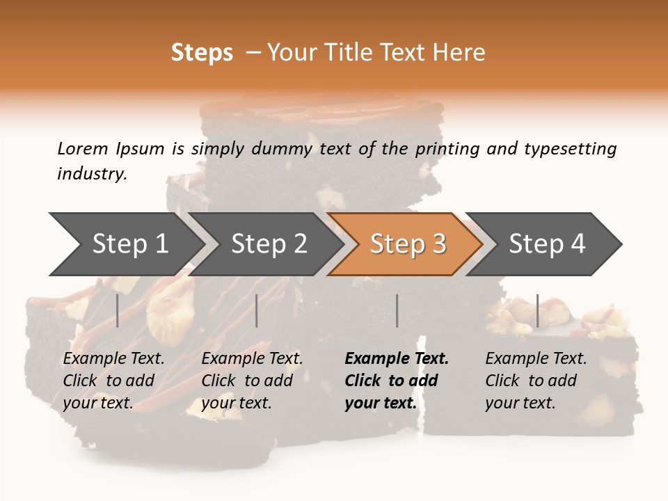 Chewy Nut Sugar PowerPoint Template