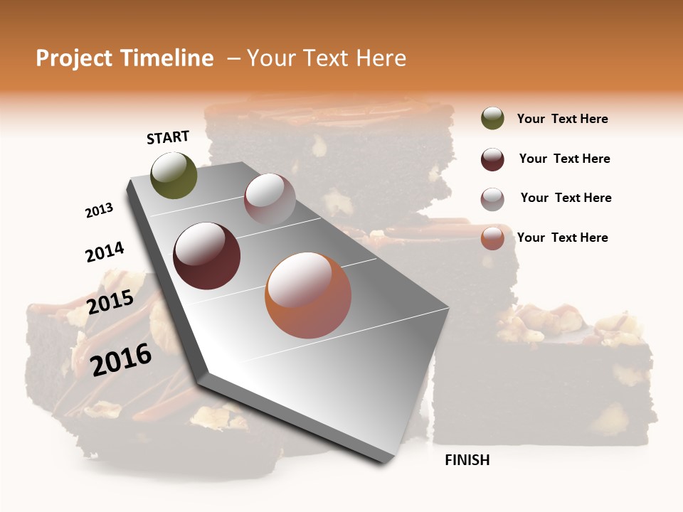 Chewy Nut Sugar PowerPoint Template