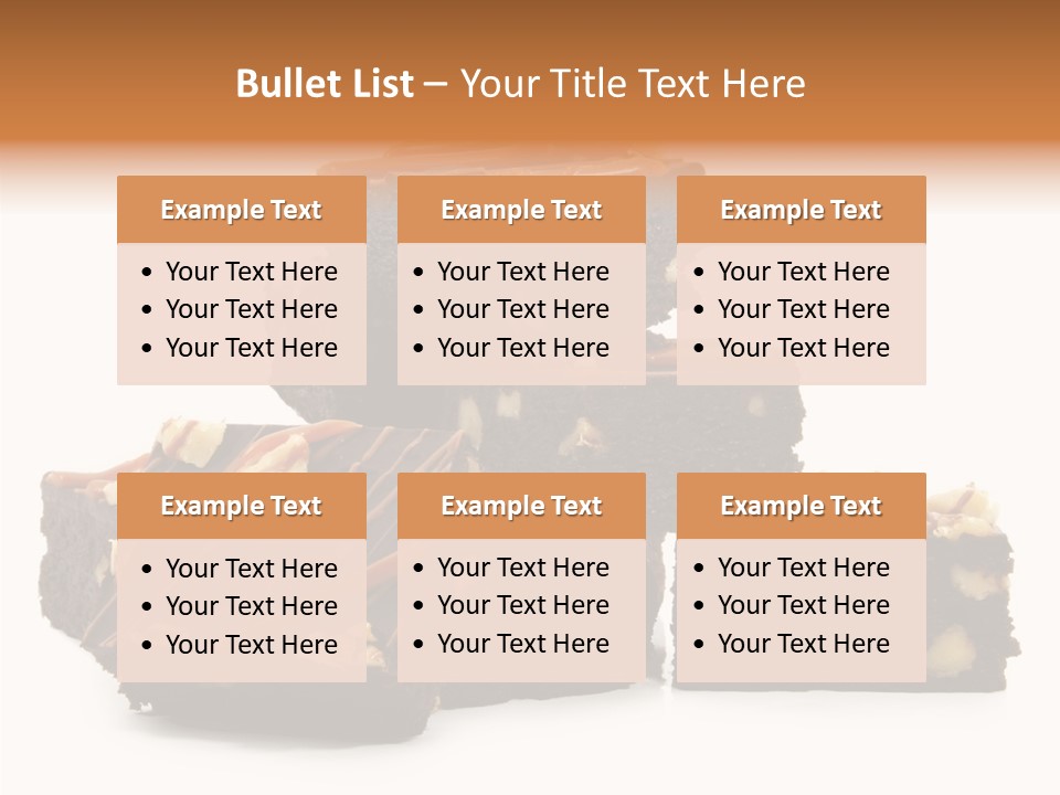 Chewy Nut Sugar PowerPoint Template