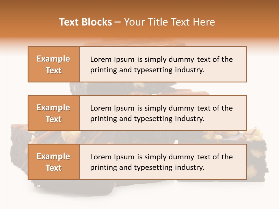 Chewy Nut Sugar PowerPoint Template