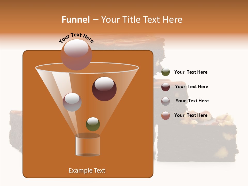 Chewy Nut Sugar PowerPoint Template