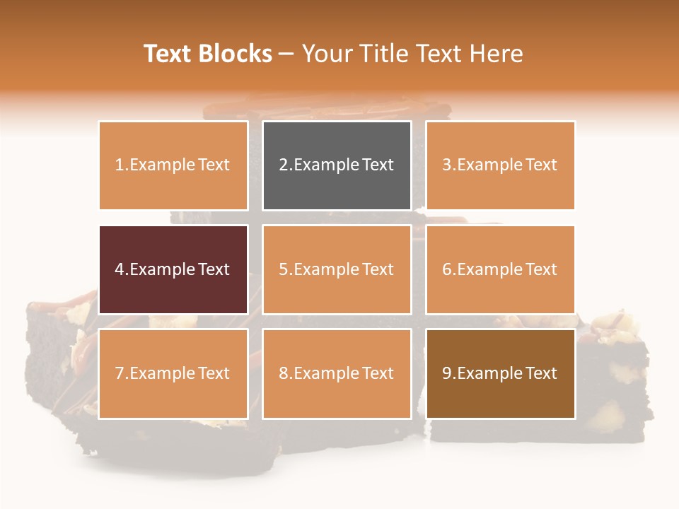 Chewy Nut Sugar PowerPoint Template