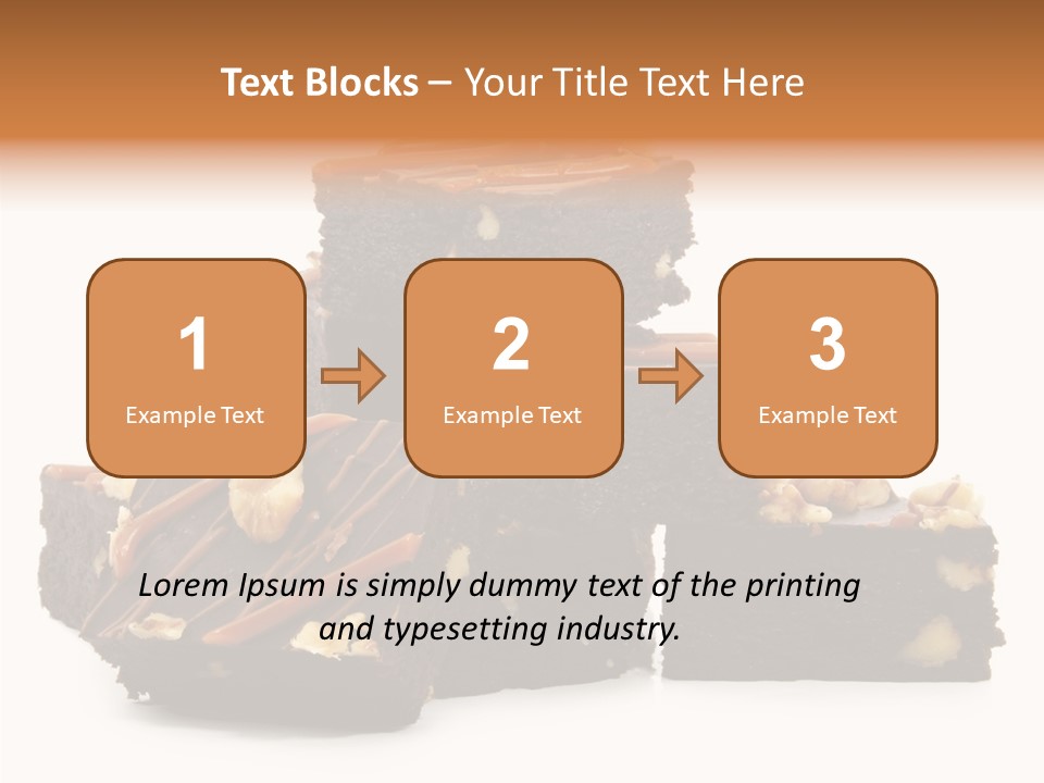 Chewy Nut Sugar PowerPoint Template