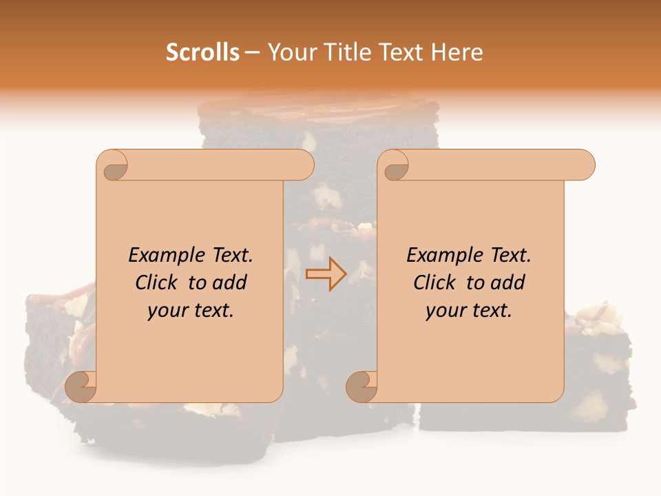 Chewy Nut Sugar PowerPoint Template