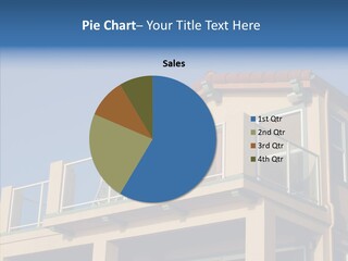 Structure California Exterior PowerPoint Template