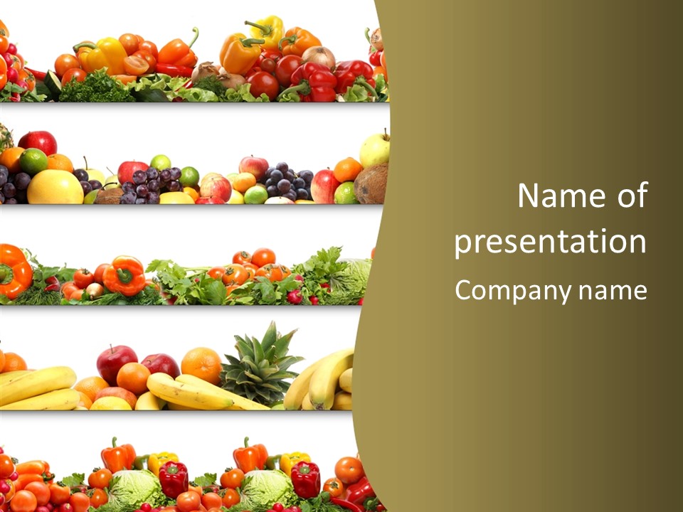 Paprika Pepper Tasty PowerPoint Template