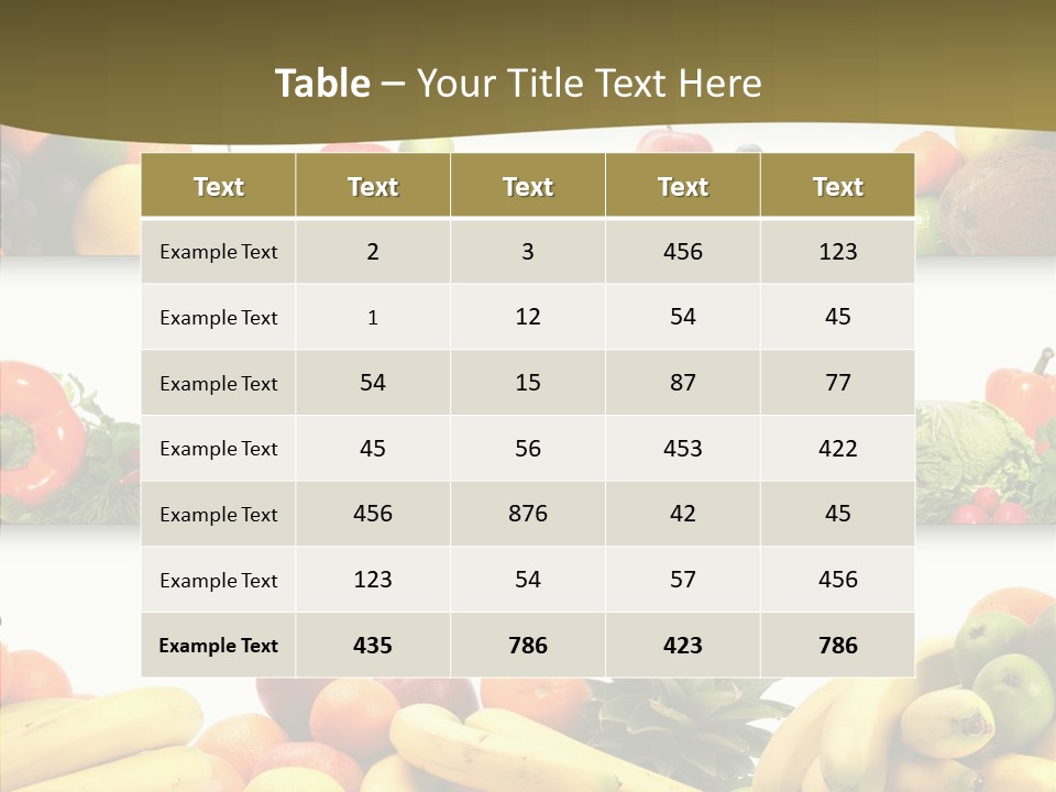 Paprika Pepper Tasty PowerPoint Template