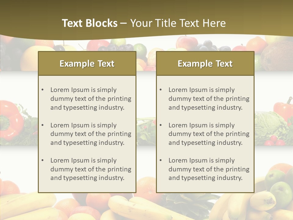 Paprika Pepper Tasty PowerPoint Template