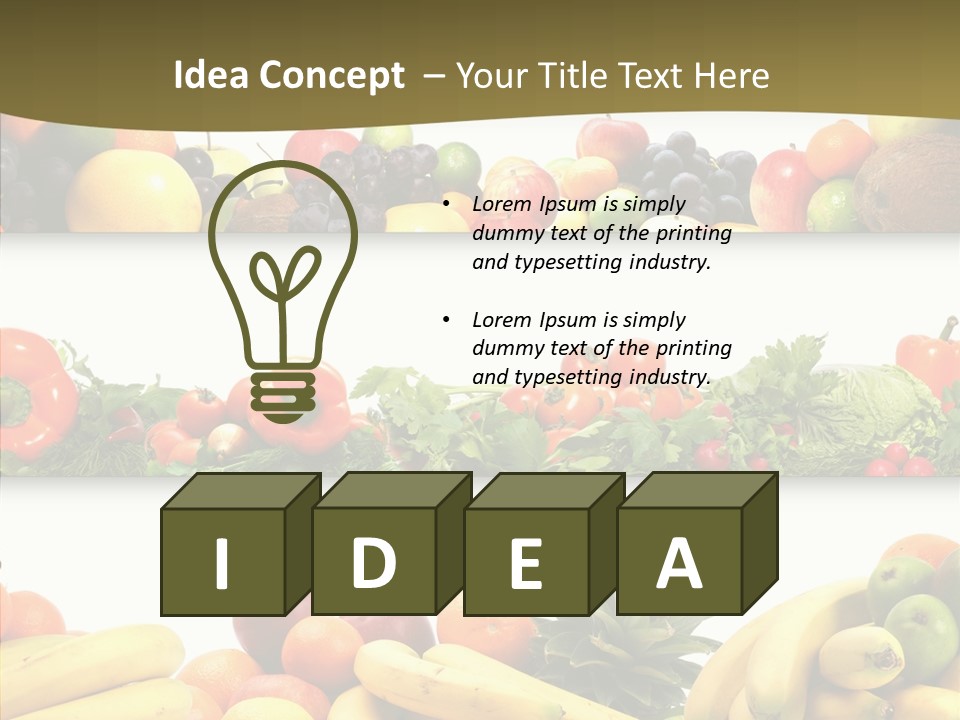 Paprika Pepper Tasty PowerPoint Template