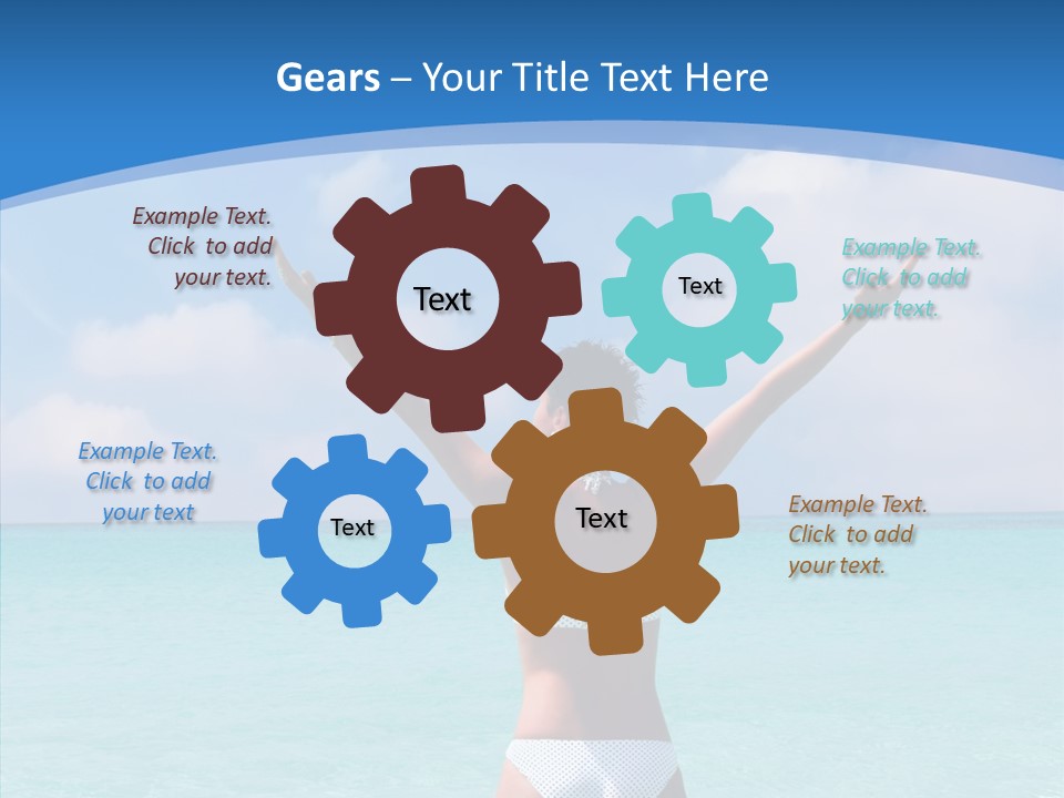 Outdoor Space Beautiful PowerPoint Template