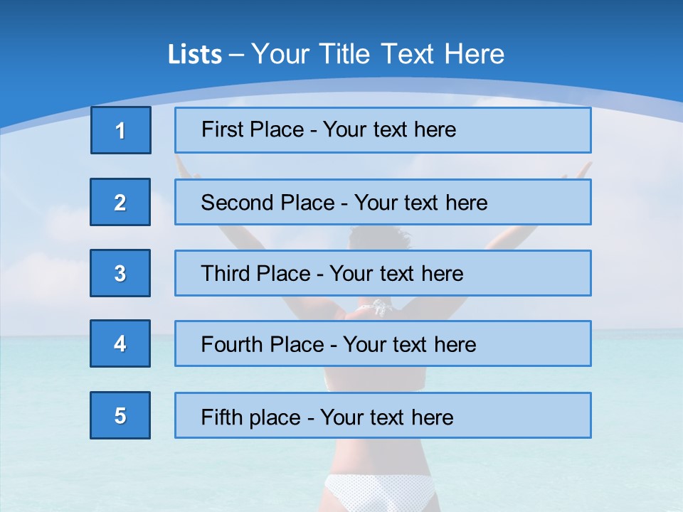 Outdoor Space Beautiful PowerPoint Template