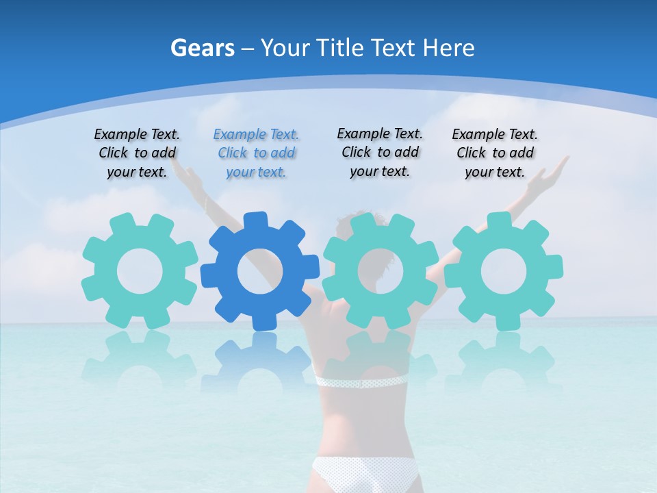 Outdoor Space Beautiful PowerPoint Template