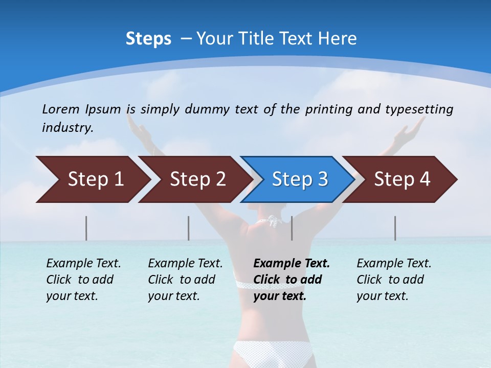 Outdoor Space Beautiful PowerPoint Template