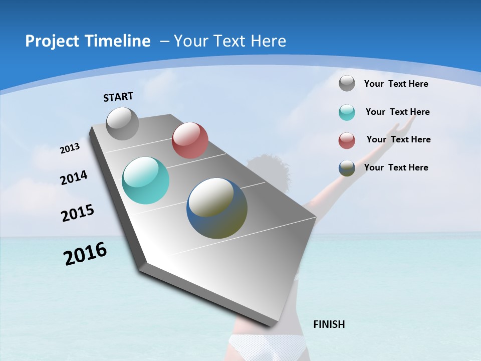 Outdoor Space Beautiful PowerPoint Template