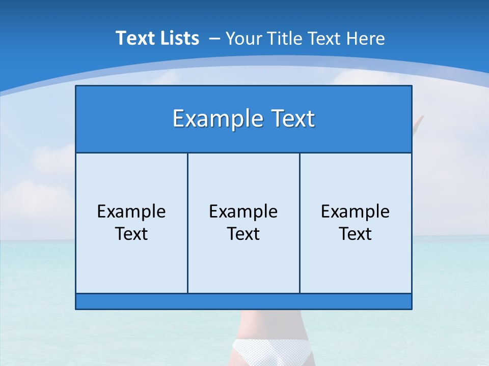 Outdoor Space Beautiful PowerPoint Template