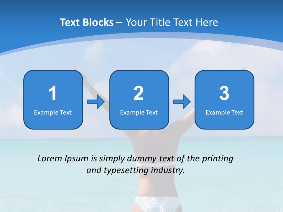 Outdoor Space Beautiful PowerPoint Template