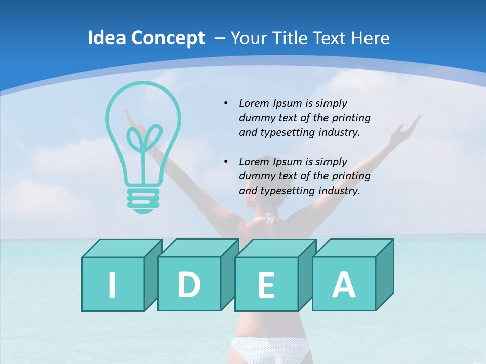 Outdoor Space Beautiful PowerPoint Template