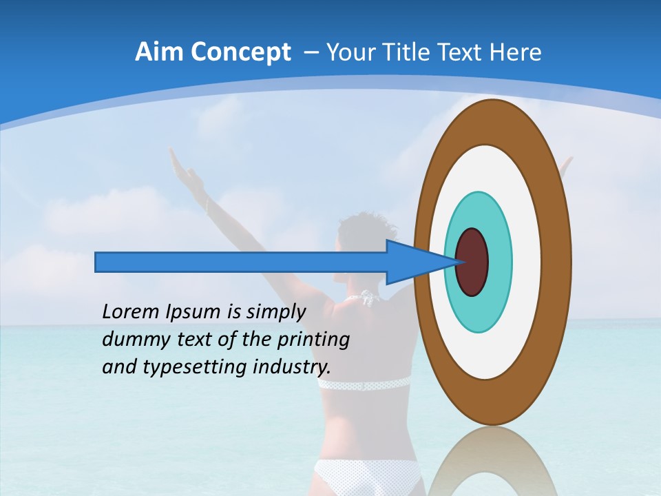 Outdoor Space Beautiful PowerPoint Template