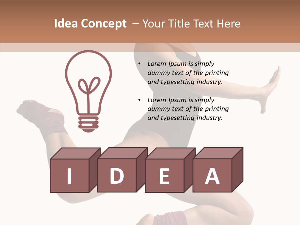 Cool Adolescence Breakdancing PowerPoint Template