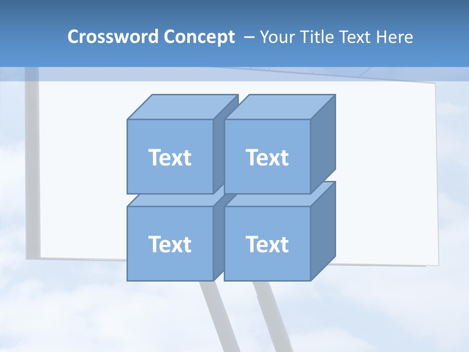 Banner Sell Title PowerPoint Template