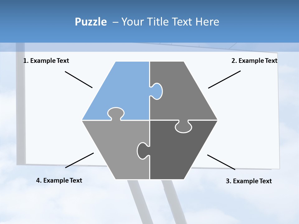 Banner Sell Title PowerPoint Template