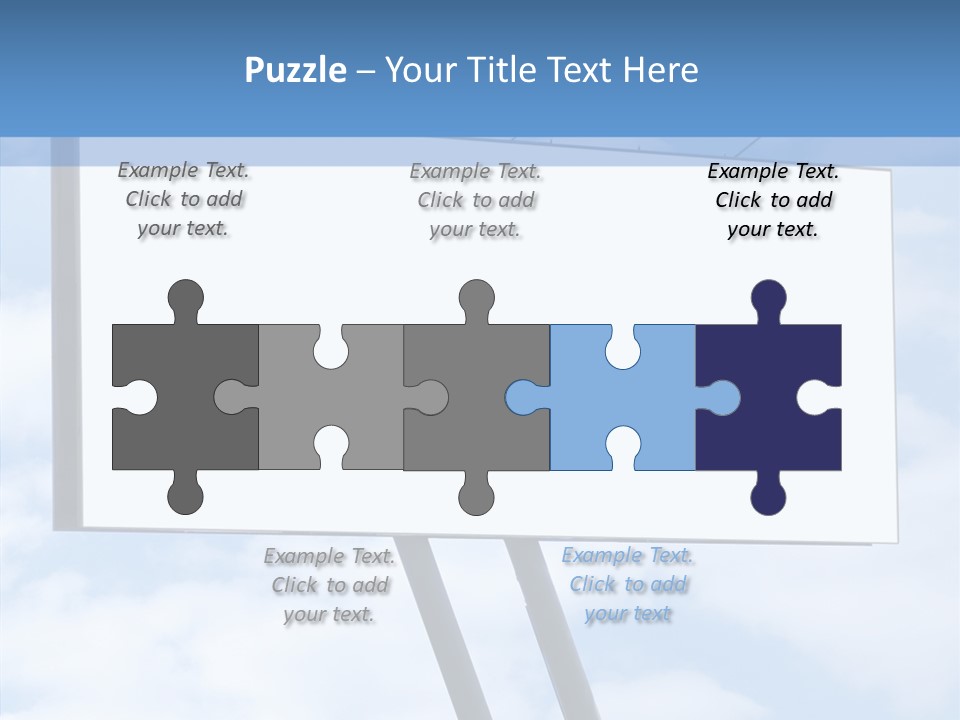 Banner Sell Title PowerPoint Template