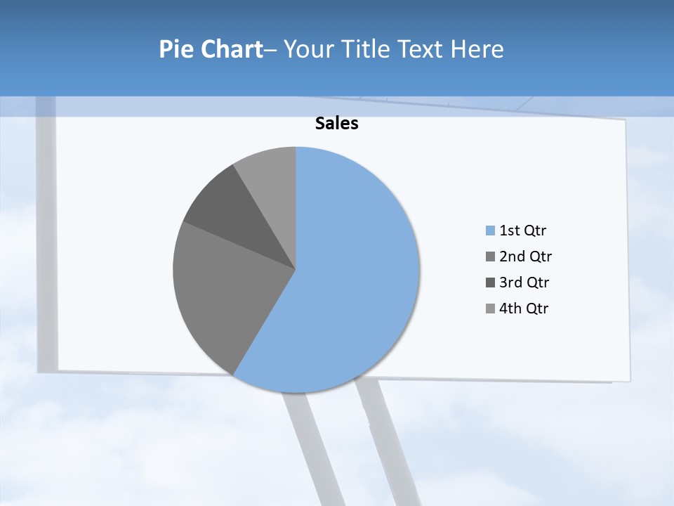 Banner Sell Title PowerPoint Template