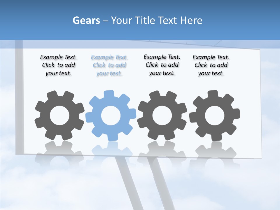 Banner Sell Title PowerPoint Template