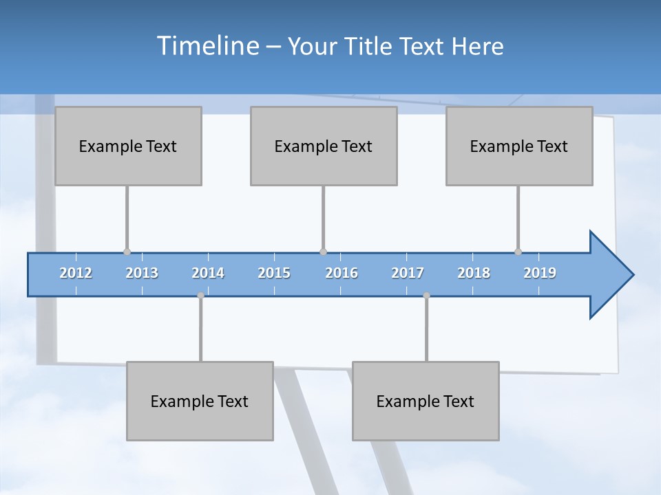 Banner Sell Title PowerPoint Template