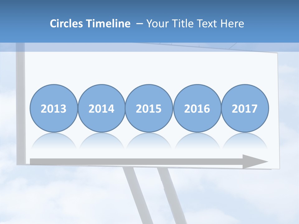 Banner Sell Title PowerPoint Template