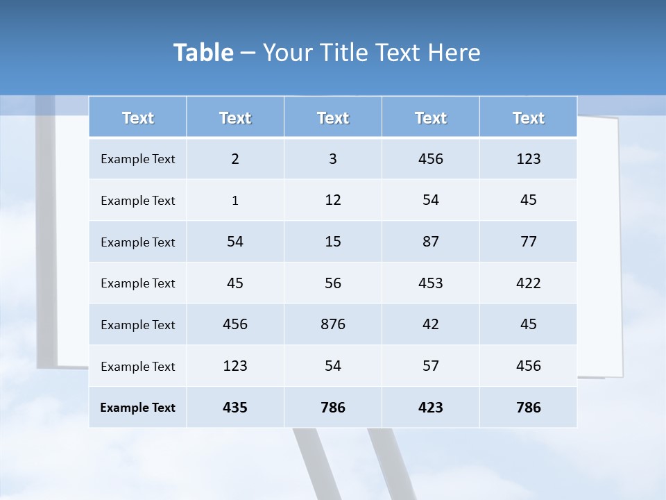 Banner Sell Title PowerPoint Template