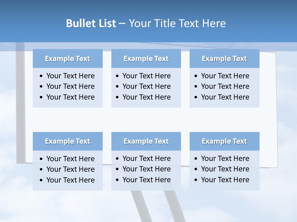 Banner Sell Title PowerPoint Template