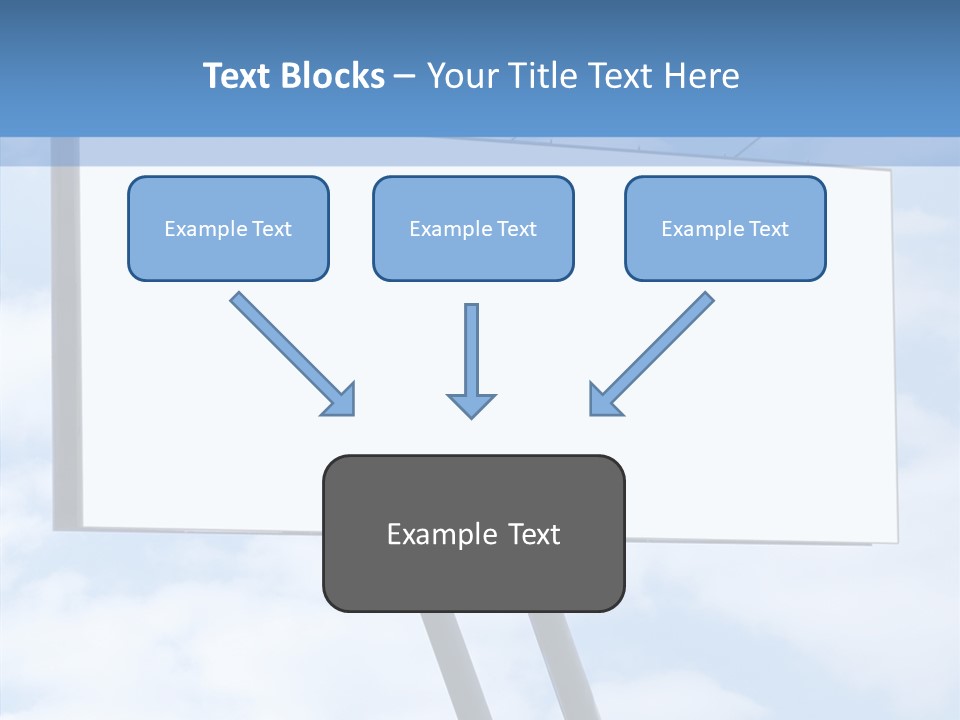 Banner Sell Title PowerPoint Template