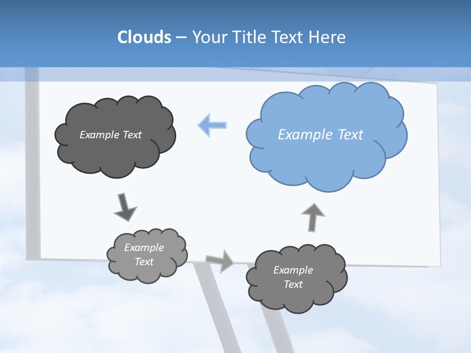 Banner Sell Title PowerPoint Template