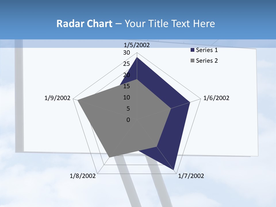 Banner Sell Title PowerPoint Template