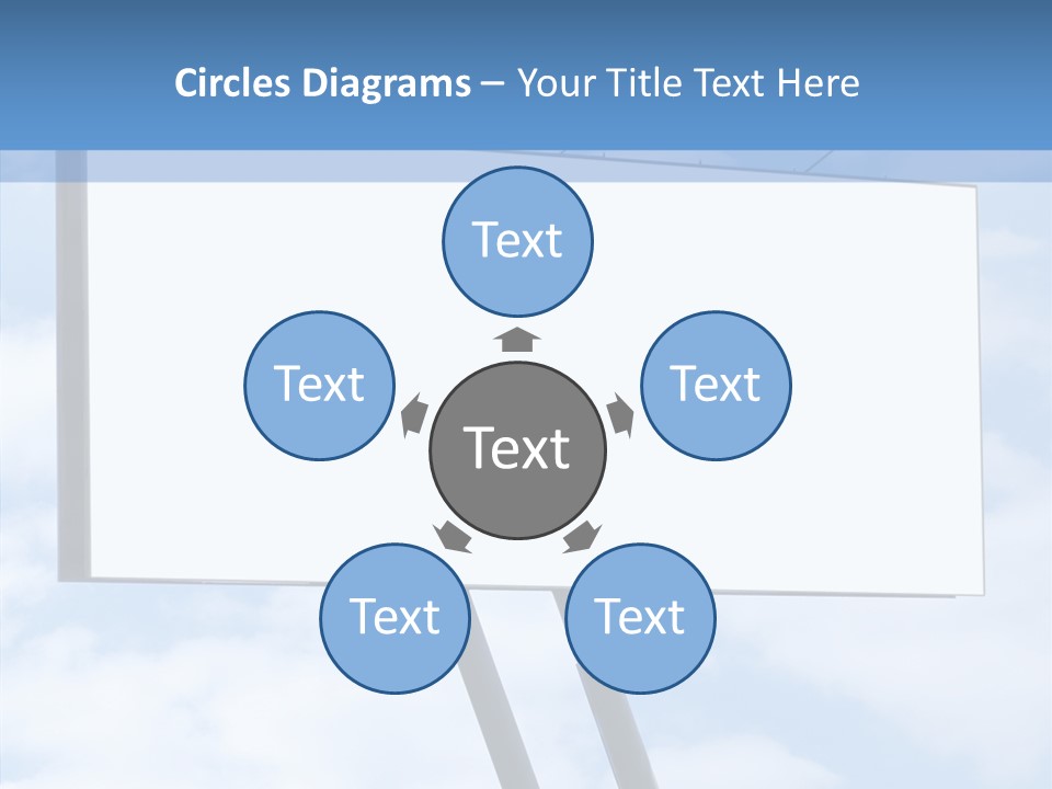 Banner Sell Title PowerPoint Template