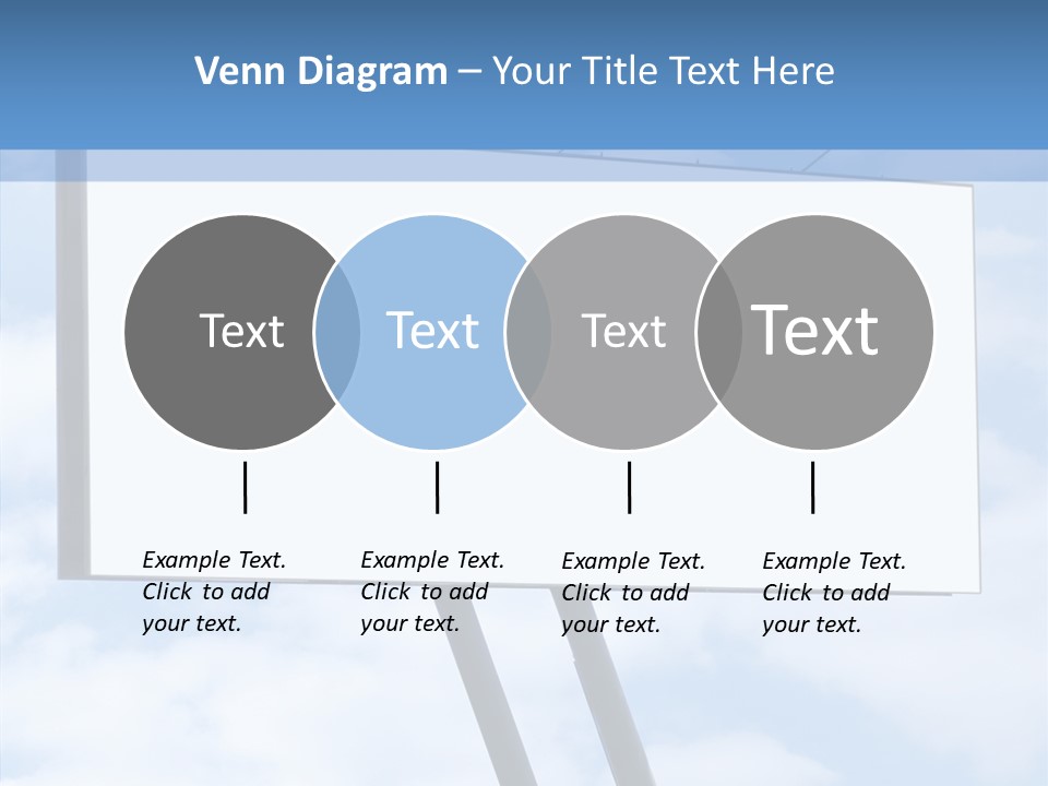 Banner Sell Title PowerPoint Template