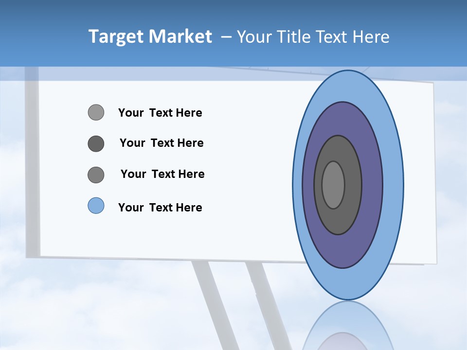 Banner Sell Title PowerPoint Template